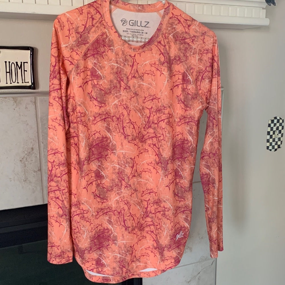 GILLZ Women's Coral Long Sleeve Top